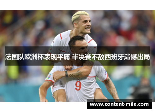 法国队欧洲杯表现平庸 半决赛不敌西班牙遗憾出局